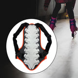 Maxbell Children Back Protector Motocross Protection Guard for Riding Downhill L White