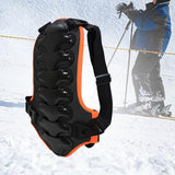 Maxbell Children Back Protector Motocross Protection Guard for Riding Downhill M Black