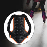Maxbell Children Back Protector Motocross Protection Guard for Riding Downhill M Black