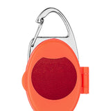 Maxbell Fly Fishing Zinger Cards Holder Retractable Badge Holder Key Chain Reel Clip Red