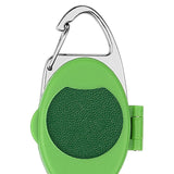 Maxbell Fly Fishing Zinger Cards Holder Retractable Badge Holder Key Chain Reel Clip Green
