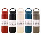 Maxbell Thermal Flask Heat Preservation Mug Insulated Bottle for Hiking Biking White
