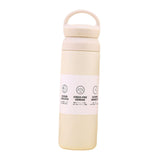 Maxbell Thermal Flask Heat Preservation Mug Insulated Bottle for Hiking Biking White
