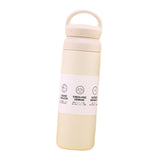 Maxbell Thermal Flask Heat Preservation Mug Insulated Bottle for Hiking Biking White