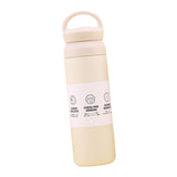 Maxbell Thermal Flask Heat Preservation Mug Insulated Bottle for Hiking Biking White