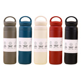 Maxbell Thermal Flask Heat Preservation Mug Insulated Bottle for Hiking Biking White