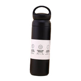 Maxbell Thermal Flask Heat Preservation Mug Insulated Bottle for Hiking Biking Black