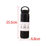 Maxbell Thermal Flask Heat Preservation Mug Insulated Bottle for Hiking Biking Black