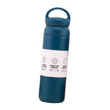 Maxbell Thermal Flask Heat Preservation Mug Insulated Bottle for Hiking Biking Blue