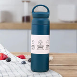 Maxbell Thermal Flask Heat Preservation Mug Insulated Bottle for Hiking Biking Blue