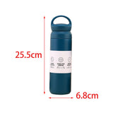 Maxbell Thermal Flask Heat Preservation Mug Insulated Bottle for Hiking Biking Blue