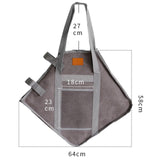 Maxbell Fire Pit Storage Bag Handbag Fittings Durable for Camping Stove