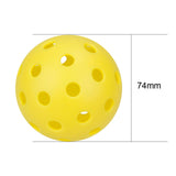 Maxbell 7Pcs Pickleball Balls 40 Holes for Sanctioned Tournament Play Indoor Outdoor