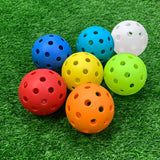 Maxbell 7Pcs Pickleball Balls 40 Holes for Sanctioned Tournament Play Indoor Outdoor