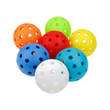 Maxbell 7Pcs Pickleball Balls 40 Holes for Sanctioned Tournament Play Indoor Outdoor