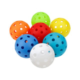 Maxbell 7Pcs Pickleball Balls 40 Holes for Sanctioned Tournament Play Indoor Outdoor