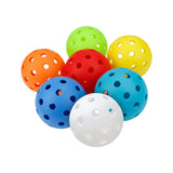 Maxbell 7Pcs Pickleball Balls 40 Holes for Sanctioned Tournament Play Indoor Outdoor