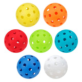 Maxbell Luminous Pickleball Ball Competition Ball 74mm Standard for Outdoor Courts Yellow