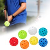 Maxbell Luminous Pickleball Ball Competition Ball 74mm Standard for Outdoor Courts Yellow