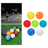 Maxbell Luminous Pickleball Ball Competition Ball 74mm Standard for Outdoor Courts Yellow