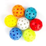 Maxbell Luminous Pickleball Ball Competition Ball 74mm Standard for Outdoor Courts Yellow