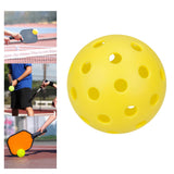 Maxbell Luminous Pickleball Ball Competition Ball 74mm Standard for Outdoor Courts Yellow