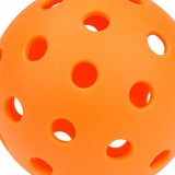 Maxbell Luminous Pickleball Ball Competition Ball 74mm Standard for Outdoor Courts Orange