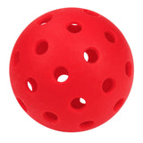 Maxbell Luminous Pickleball Ball Competition Ball 74mm Standard for Outdoor Courts Red
