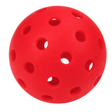 Maxbell Luminous Pickleball Ball Competition Ball 74mm Standard for Outdoor Courts Red