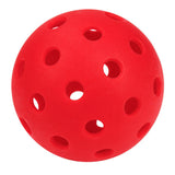 Maxbell Luminous Pickleball Ball Competition Ball 74mm Standard for Outdoor Courts Red