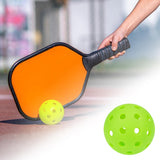 Maxbell Luminous Pickleball Ball Competition Ball 74mm Standard for Outdoor Courts Green