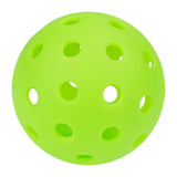 Maxbell Luminous Pickleball Ball Competition Ball 74mm Standard for Outdoor Courts Green
