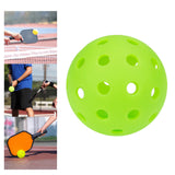 Maxbell Luminous Pickleball Ball Competition Ball 74mm Standard for Outdoor Courts Green