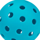 Maxbell Luminous Pickleball Ball Competition Ball 74mm Standard for Outdoor Courts Light Blue