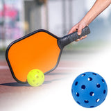 Maxbell Luminous Pickleball Ball Competition Ball 74mm Standard for Outdoor Courts Blue