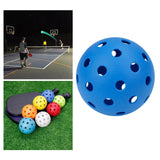 Maxbell Luminous Pickleball Ball Competition Ball 74mm Standard for Outdoor Courts Blue