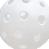 Maxbell Luminous Pickleball Ball Competition Ball 74mm Standard for Outdoor Courts White