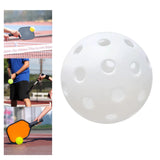 Maxbell Luminous Pickleball Ball Competition Ball 74mm Standard for Outdoor Courts White