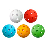 Maxbell Durable Pickleball Balls Indoor Outdoor Pickleball Ball Airflow Hollow White
