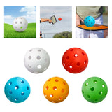 Maxbell Durable Pickleball Balls Indoor Outdoor Pickleball Ball Airflow Hollow White