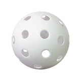 Maxbell Durable Pickleball Balls Indoor Outdoor Pickleball Ball Airflow Hollow White