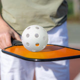 Maxbell Durable Pickleball Balls Indoor Outdoor Pickleball Ball Airflow Hollow White