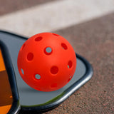 Maxbell Durable Pickleball Balls Indoor Outdoor Pickleball Ball Airflow Hollow Orange
