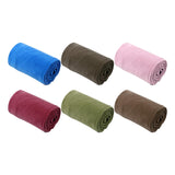 Maxbell Soft Fleece Sleeping Bag Liner Business Backpacking Thermal Camping Blanket Blue