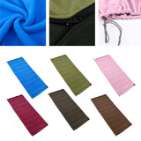 Maxbell Soft Fleece Sleeping Bag Liner Business Backpacking Thermal Camping Blanket Blue