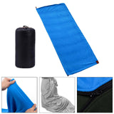 Maxbell Soft Fleece Sleeping Bag Liner Business Backpacking Thermal Camping Blanket Blue