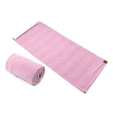 Maxbell Soft Fleece Sleeping Bag Liner Business Backpacking Thermal Camping Blanket Pink