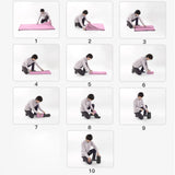 Maxbell Soft Fleece Sleeping Bag Liner Business Backpacking Thermal Camping Blanket Pink