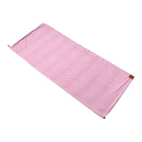 Maxbell Soft Fleece Sleeping Bag Liner Business Backpacking Thermal Camping Blanket Pink