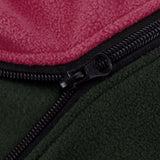 Maxbell Soft Fleece Sleeping Bag Liner Business Backpacking Thermal Camping Blanket Deep Red